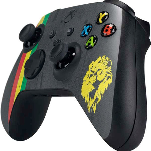 Vertical Banner - Lion of Judah Xbox Series X Controller Skin