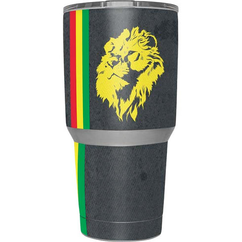 Vertical Banner - Lion of Judah Yeti 30oz Rambler Tumbler Skin