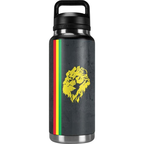 Vertical Banner - Lion of Judah YETI Rambler 36oz Bottle Skin