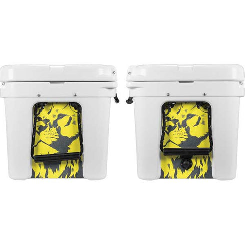 Vertical Banner - Lion of Judah YETI Tundra 45 Hard Cooler Skin