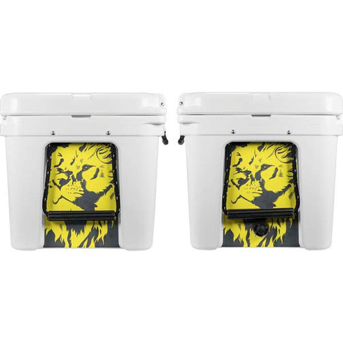 Vertical Banner - Lion of Judah YETI Tundra 65 Hard Cooler Skin