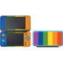 Vertical Rainbow Flag Nintendo 2DS XL (2017) Skin