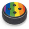 Vertical Rainbow Flag Amazon Echo Dot Skin