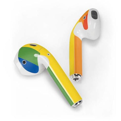 Vertical Rainbow Flag Apple AirPods 2 Skin
