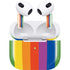 Vertical Rainbow Flag Apple AirPods (3rd Gen 2021) Skin