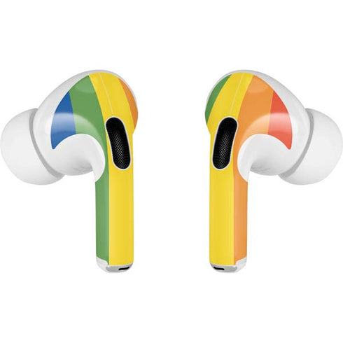 Vertical Rainbow Flag Apple AirPods Pro Skin