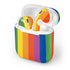 Vertical Rainbow Flag Apple AirPods Skin