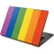 Vertical Rainbow Flag Dell Chromebook Skin