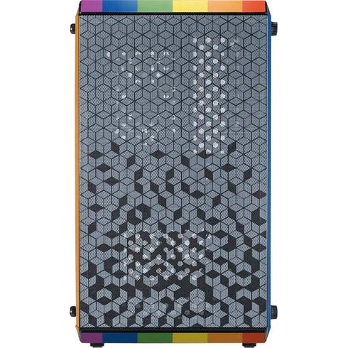 Vertical Rainbow Flag Cooler Master MasterBox Q300L Mini Tower Skin