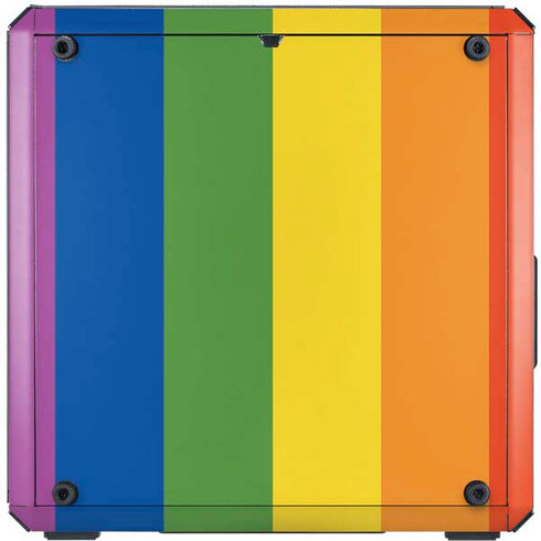 Vertical Rainbow Flag Cooler Master MasterBox Q300L Mini Tower Skin