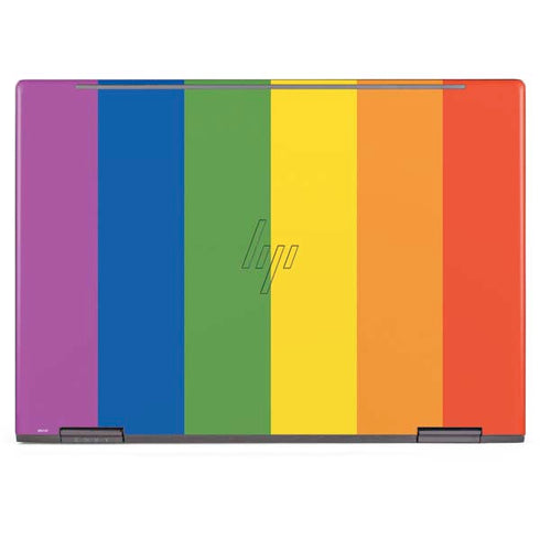 Vertical Rainbow Flag HP Envy Skin