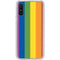 Vertical Rainbow Flag Galaxy A10e Clear Case