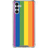 Vertical Rainbow Flag Galaxy A13 5G Clear Case