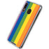 Vertical Rainbow Flag Galaxy A30 Clear Case