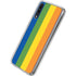 Vertical Rainbow Flag Galaxy A50 Clear Case