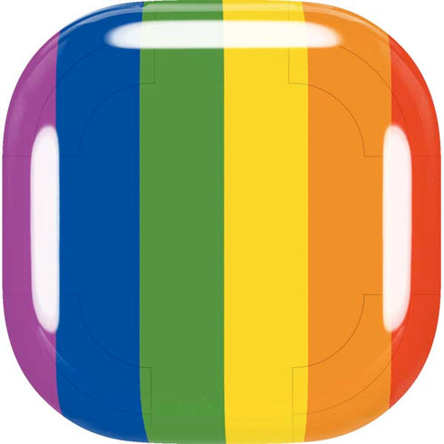 Vertical Rainbow Flag Galaxy Buds Live Skin