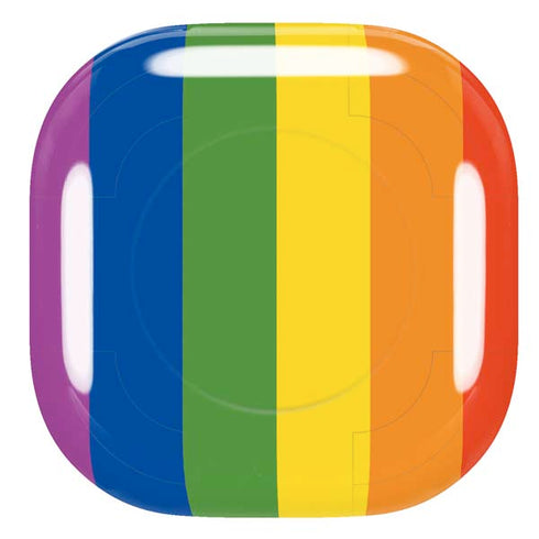 Vertical Rainbow Flag Galaxy Buds Pro Skin