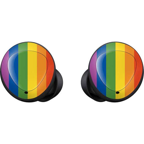 Vertical Rainbow Flag Galaxy Buds Skin