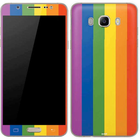 Vertical Rainbow Flag Galaxy J7 Skin