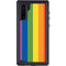 Vertical Rainbow Flag Galaxy Note 10 Waterproof Case