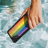Vertical Rainbow Flag Galaxy Note 10 Waterproof Case