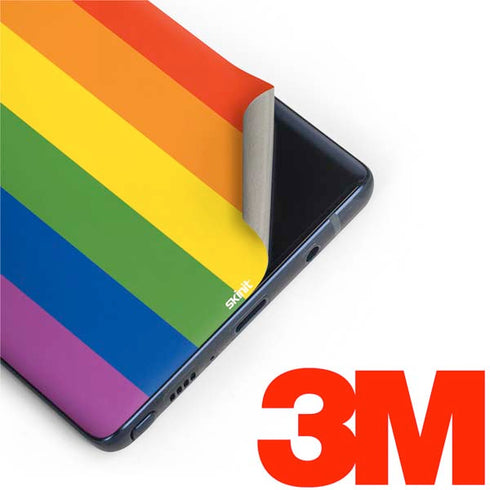 Vertical Rainbow Flag Galaxy Note 9 Skin