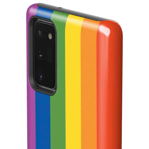 Vertical Rainbow Flag Galaxy Note20 5G Pro Case
