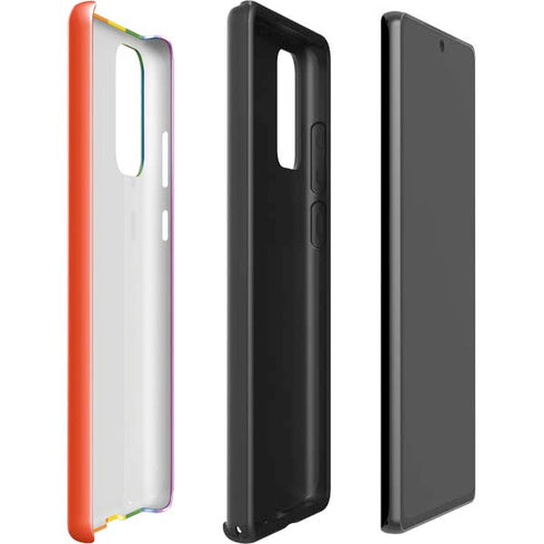 Vertical Rainbow Flag Galaxy Note20 5G Pro Case