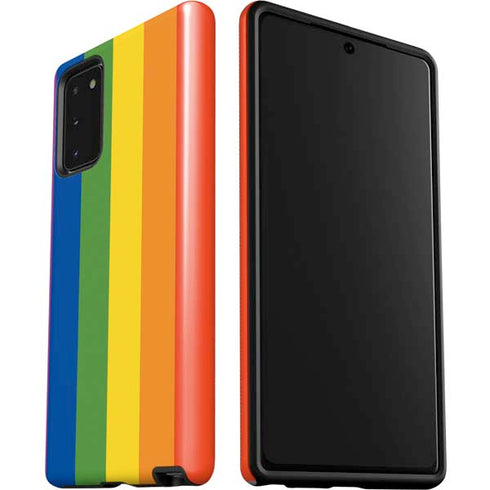 Vertical Rainbow Flag Galaxy Note20 5G Pro Case