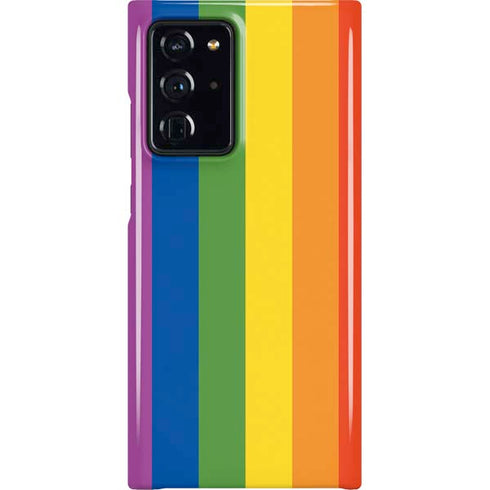 Vertical Rainbow Flag Galaxy Note20 Ultra 5G Lite Case