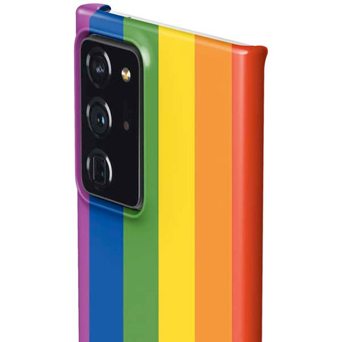 Vertical Rainbow Flag Galaxy Note20 Ultra 5G Lite Case