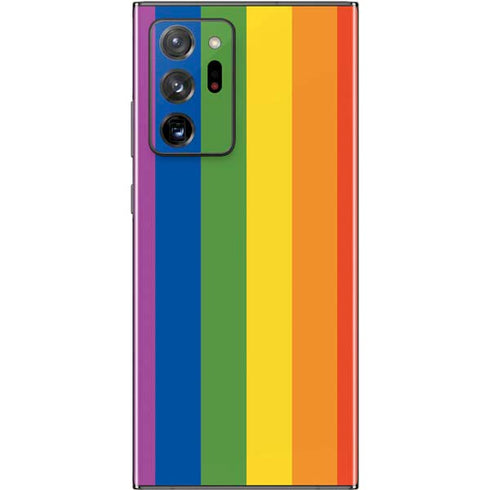 Vertical Rainbow Flag Galaxy Note20 Ultra 5G Skin