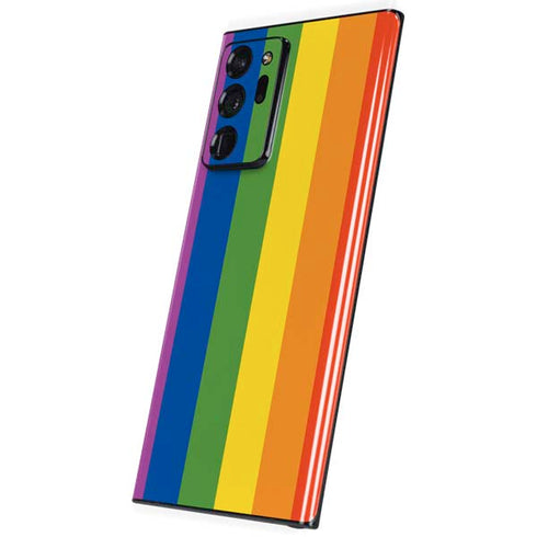 Vertical Rainbow Flag Galaxy Note20 Ultra 5G Skin
