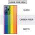 Vertical Rainbow Flag Galaxy Note20 Ultra 5G Skin