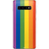 Vertical Rainbow Flag Galaxy S10 Plus Skin