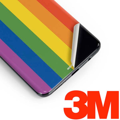 Vertical Rainbow Flag Galaxy S10e Skin