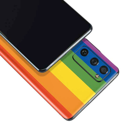 Vertical Rainbow Flag Galaxy S20 Fan Edition Skin
