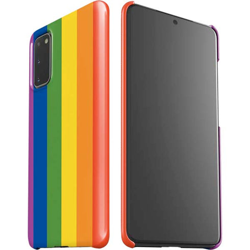 Vertical Rainbow Flag Galaxy S20 Lite Case