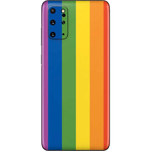 Vertical Rainbow Flag Galaxy S20 Plus Skin