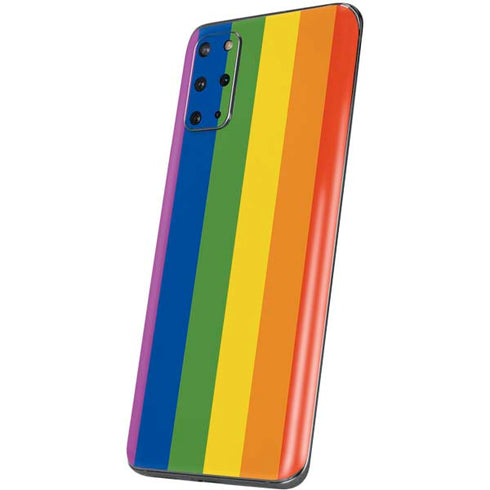Vertical Rainbow Flag Galaxy S20 Plus Skin