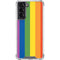 Vertical Rainbow Flag Galaxy S22 Clear Case