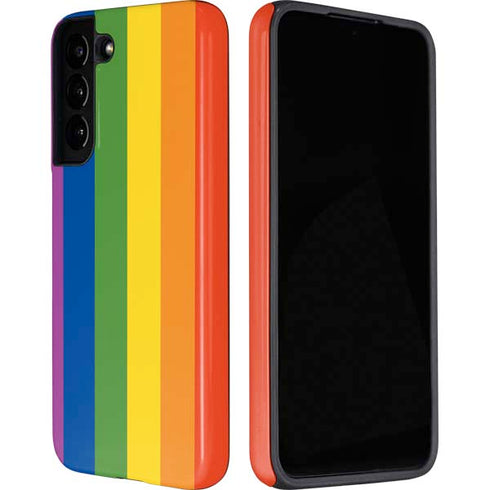 Vertical Rainbow Flag Galaxy S22 Plus Pro Case