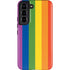 Vertical Rainbow Flag Galaxy S22 Pro Case