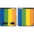 Vertical Rainbow Flag Galaxy Z Flip Skin