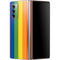 Vertical Rainbow Flag Galaxy Z Fold2 5G Skin