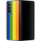 Vertical Rainbow Flag Galaxy Z Fold3 5G Skin