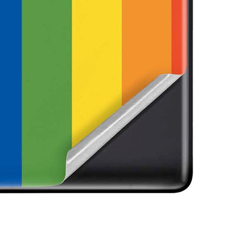 Vertical Rainbow Flag Google Pixel 6 Skin