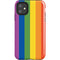 Vertical Rainbow Flag iPhone 11 Impact Case