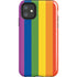 Vertical Rainbow Flag iPhone 11 Impact Case