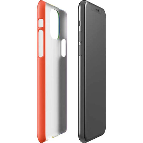 Vertical Rainbow Flag iPhone 11 Pro Lite Case